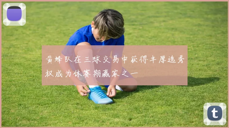 黄蜂队在三球交易中获得丰厚选秀权成为休赛期赢家之一